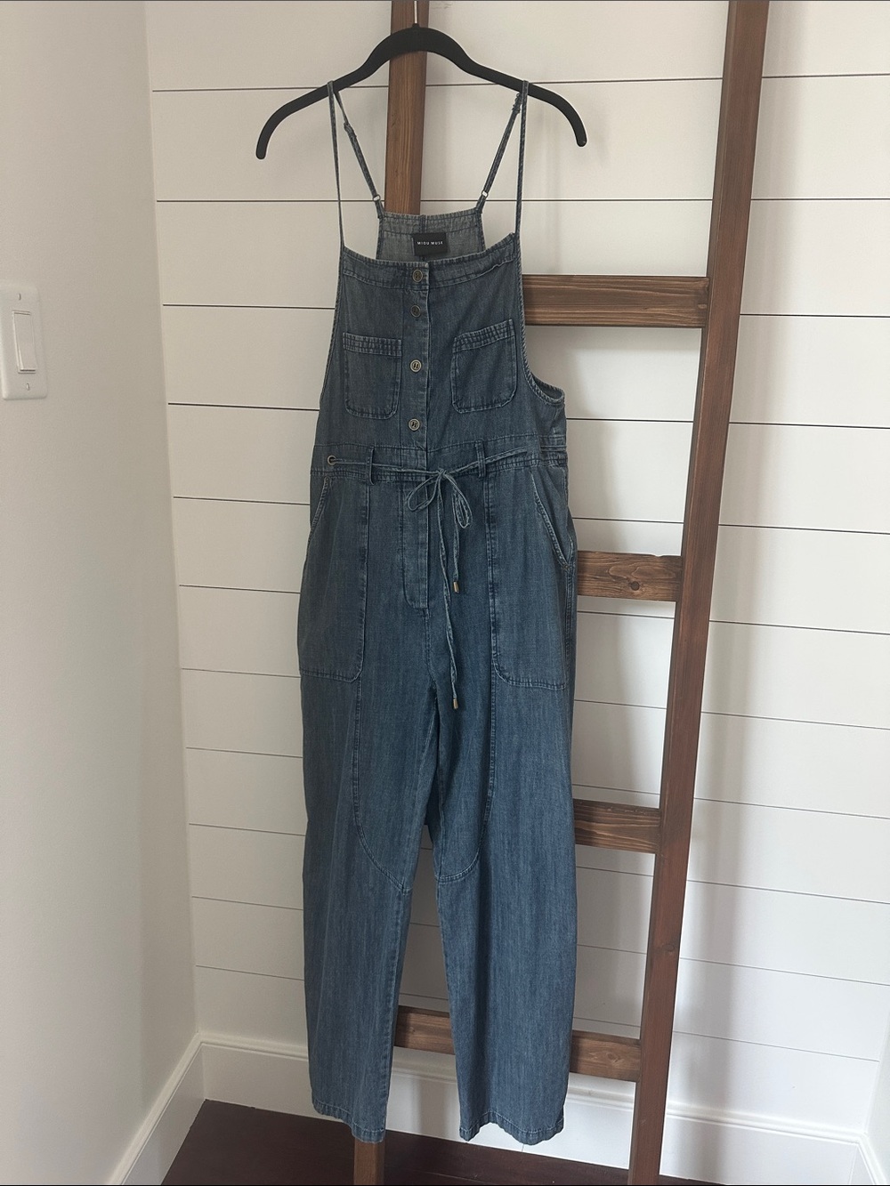 MIou Muse Denim Overalls NWOT